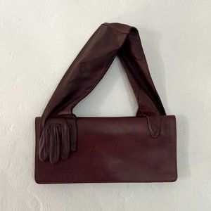 Maison Martin Margiela x H & M Glove Clutch Purse in Brown Rare